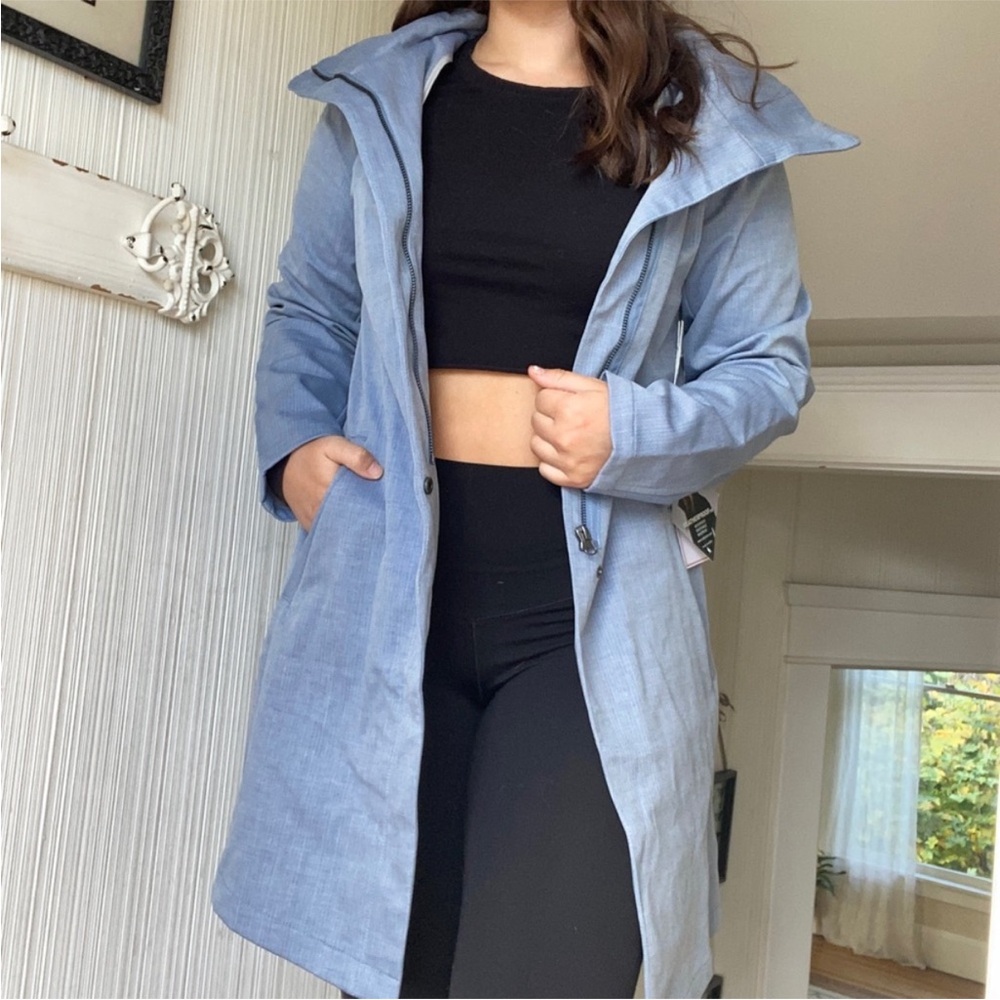 Mia Melon NWT Vanessa Mesh-Lined Waterproof‎ Cotton Jacket xs/s - Picture 2 of 13